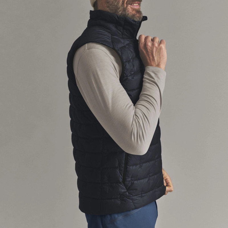 Pánska vesta Ortovox DOWNWOOL 180 VEST  - čierna