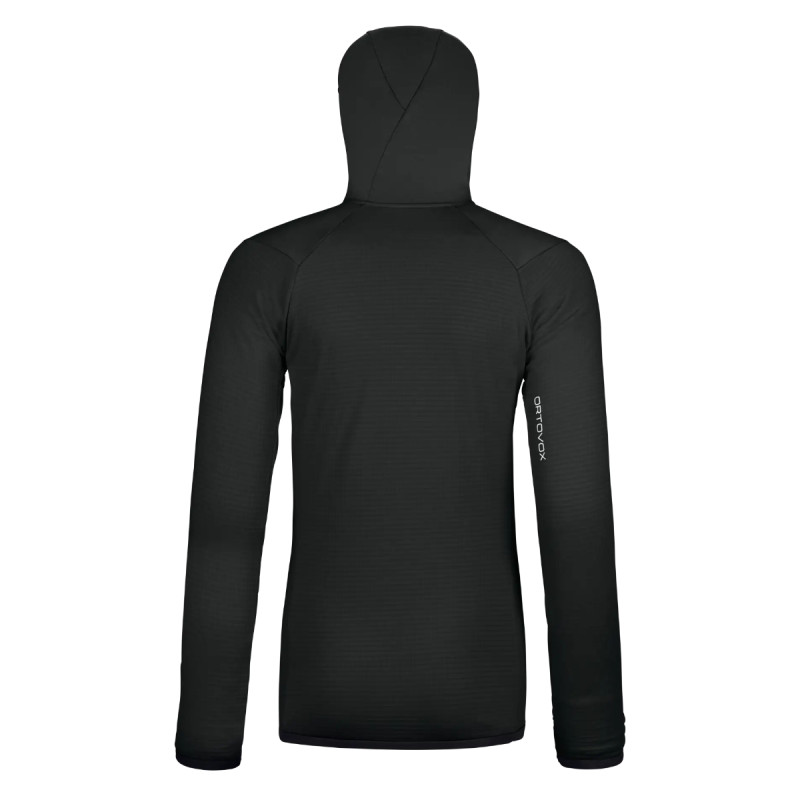Dámska mikina Ortovox FLEECE GRID HOODY  - čierna