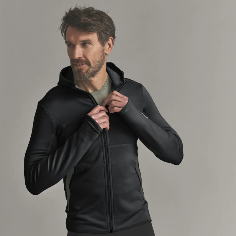Pánska mikina Ortovox FLEECE HOODY  - čierna