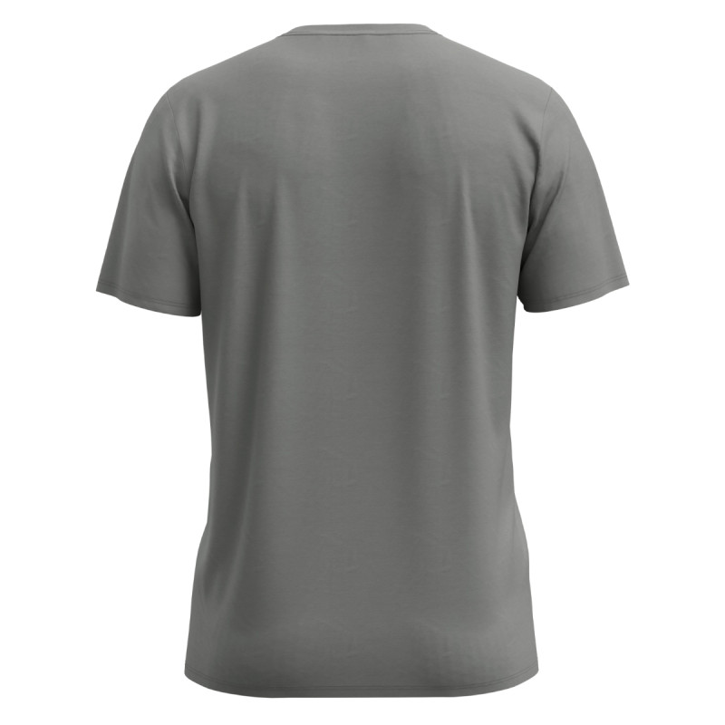 Pánské funkční tričko Ortovox 185 MERINO MTN BADGE TS  - šedá