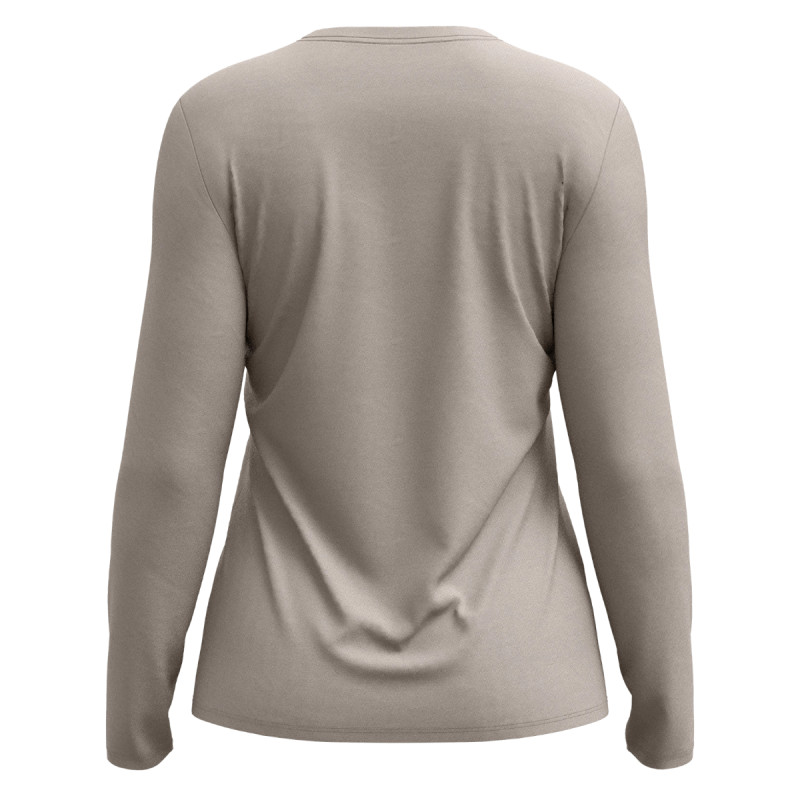 Dámské funkční tričko Ortovox 185 MERINO SUNRISE LS  - světle hnědá