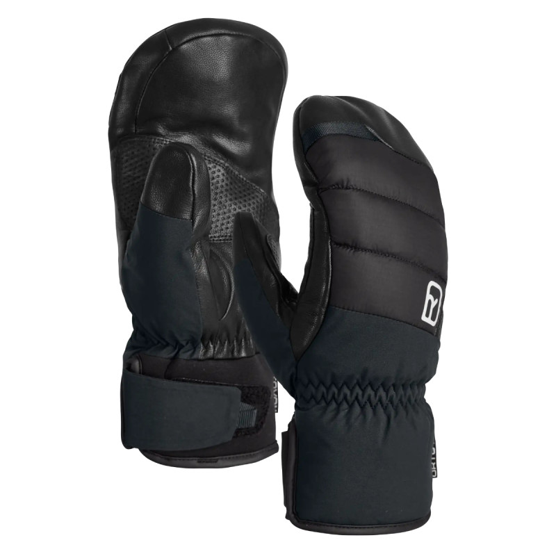 Pánske rukavice Ortovox FREERIDE COZY MITTEN  - čierna