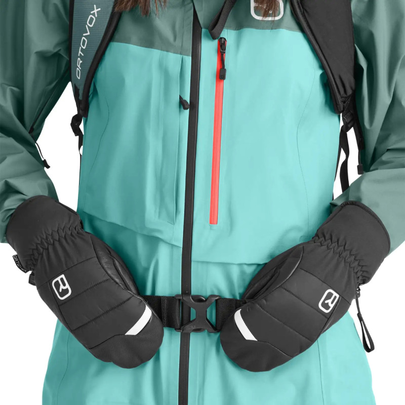 Dámské rukavice Ortovox FREERIDE COZY MITTEN  - černá