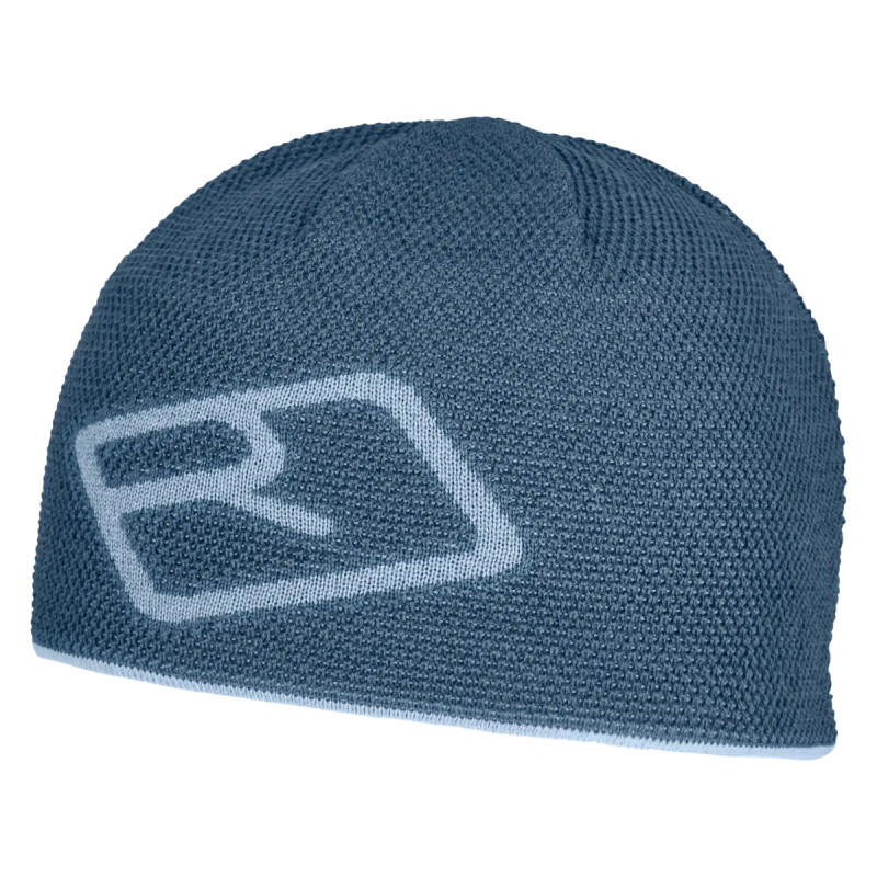 Čiapka Ortovox MERINO LOGO KNIT  - svetlo modrá