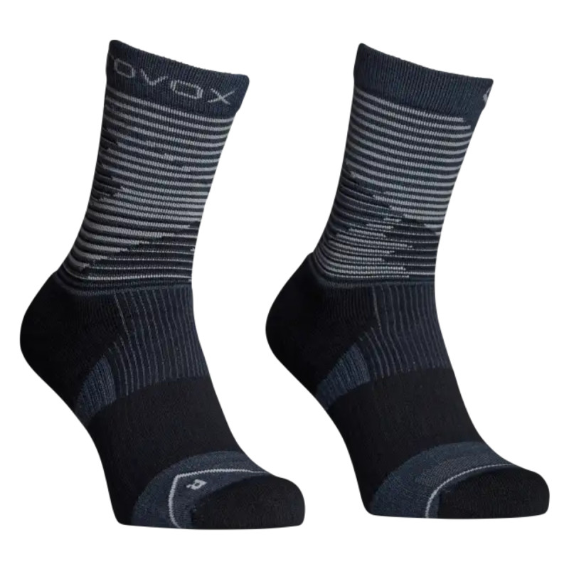 Dámske ponožky Ortovox ALL MOUNTAIN MID SOCKS  - čierna