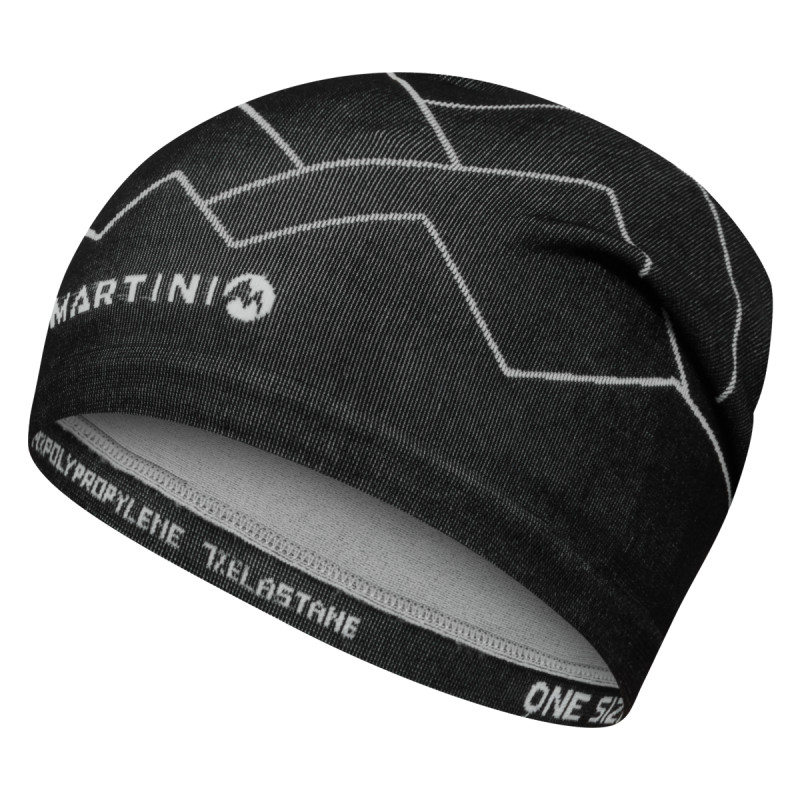 Čiapka Martini Sportswear ARGON LIGHT KNITTED BEANIE  - čierna