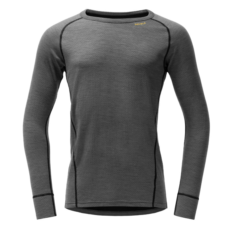 Pánske funkčné tričko Devold DUO ACTIVE MERINO 205  - šedá
