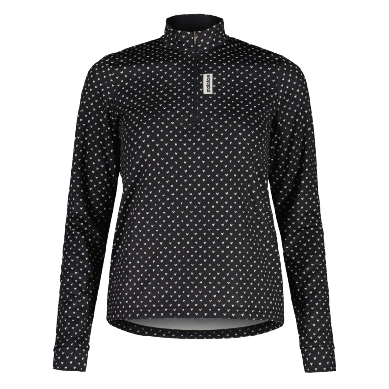 Dámska mikina Maloja SAWANGM. SHIRT  - čierna
