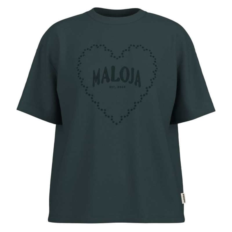 Dámske tričko Maloja KABELVAGM.  - tmavo zelená