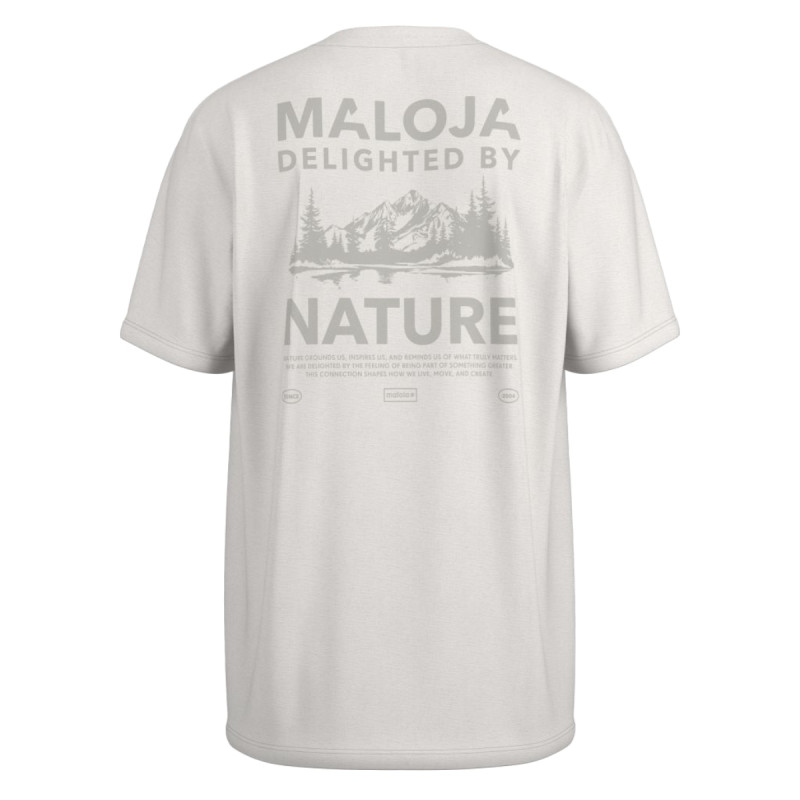 Pánske tričko Maloja MATTONIM.  - biela