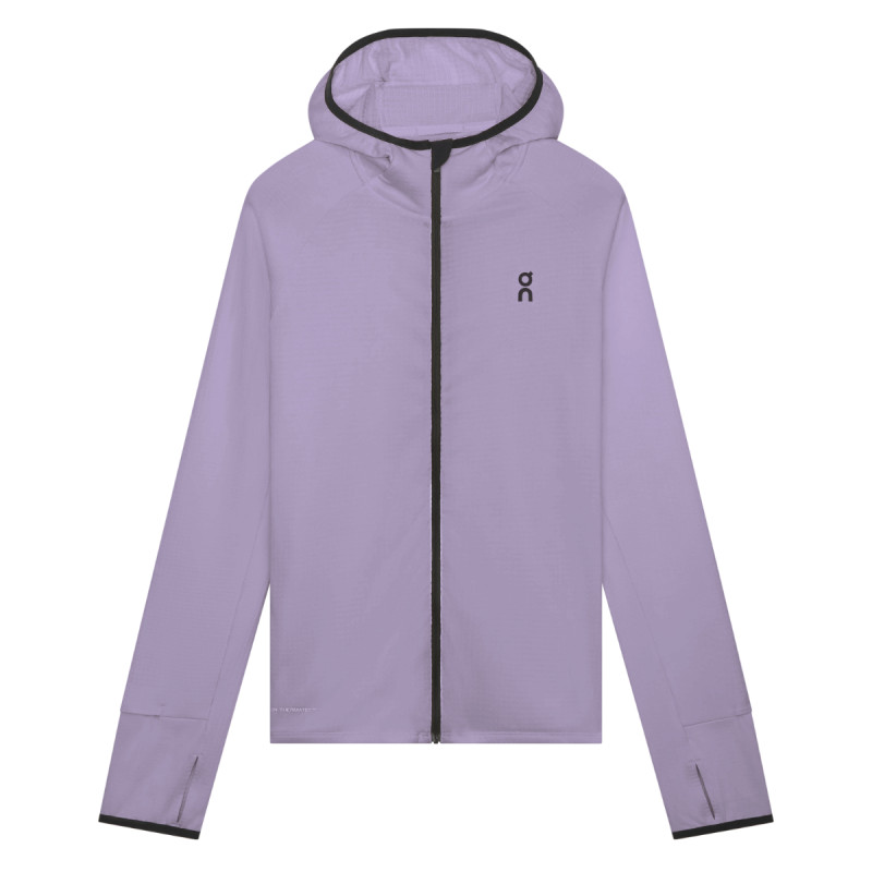 Dámská mikina On CLIMATE ZIP HOODIE  - světle fialová