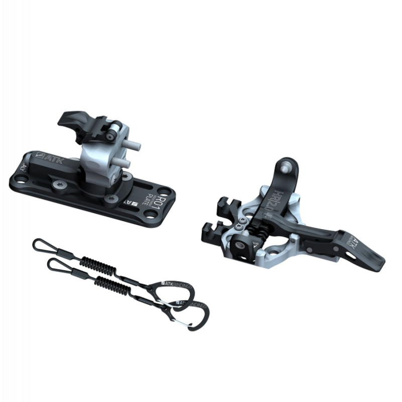 Skialpové vázání ATK HAUTE ROUTE 10  - stříbrná