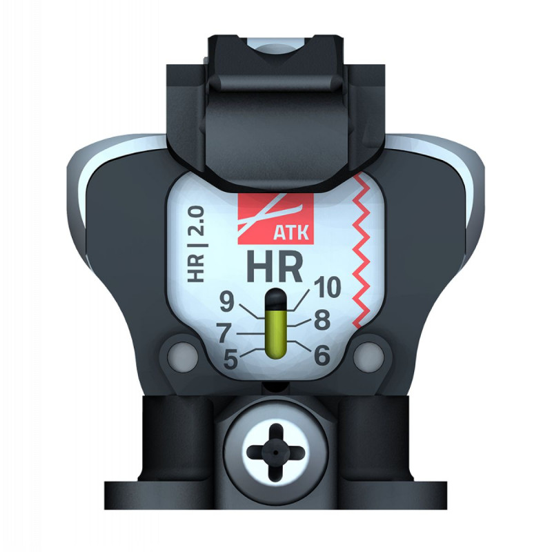 Skialpové vázání ATK HAUTE ROUTE 10  - stříbrná