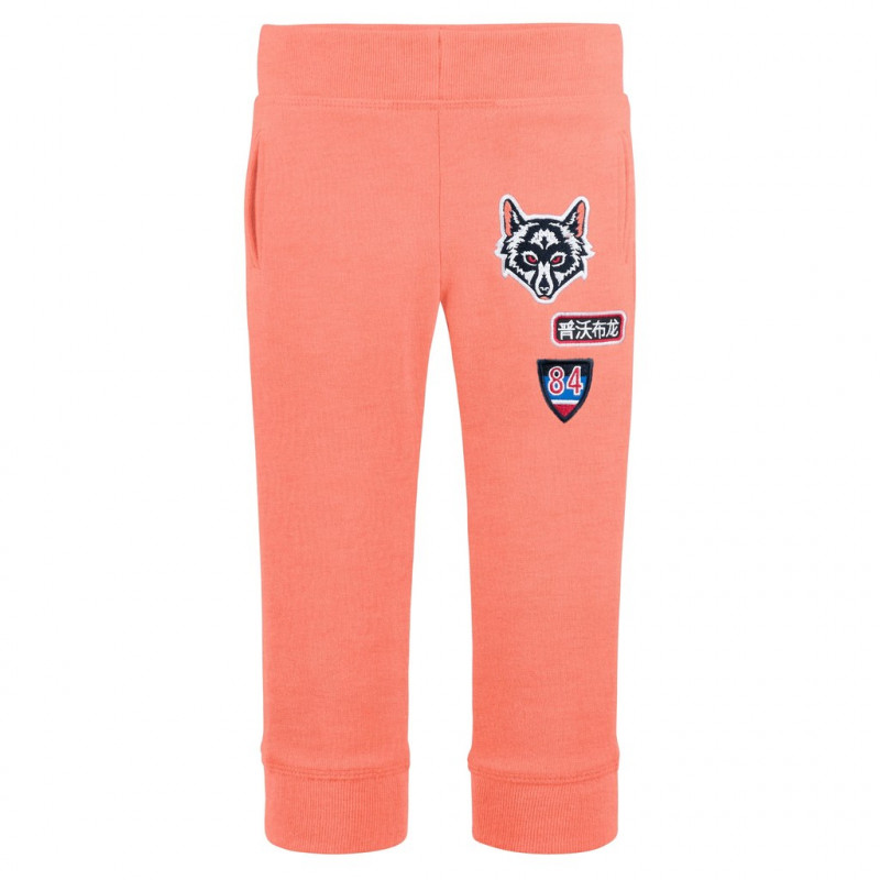 Detské tepláky Poivre Blanc S20-5225-BBBY  - oranžová