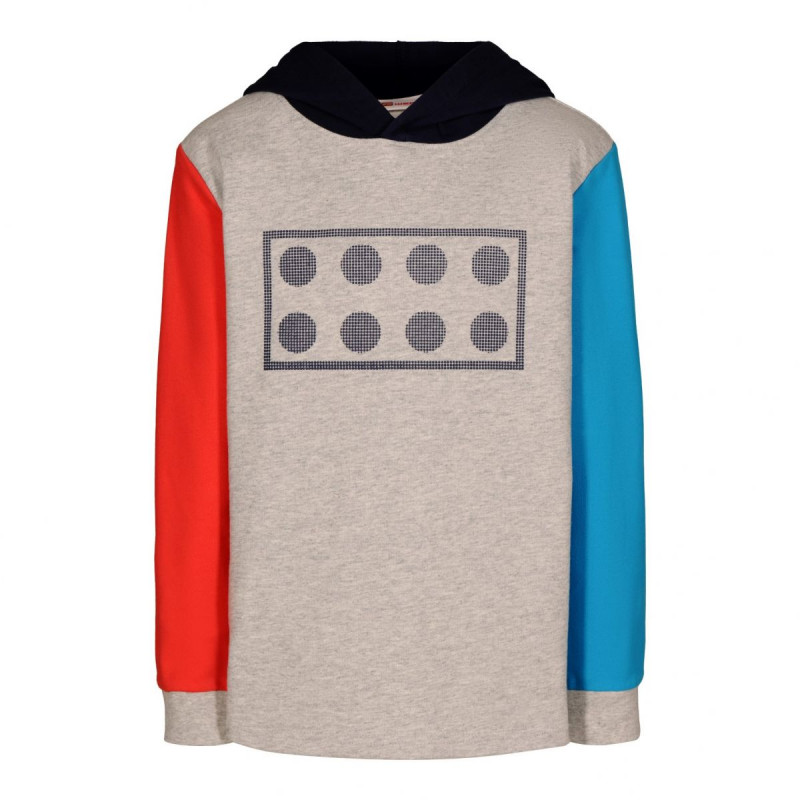 Detská mikina Lego Wear SAM 301  - svetlo šedá