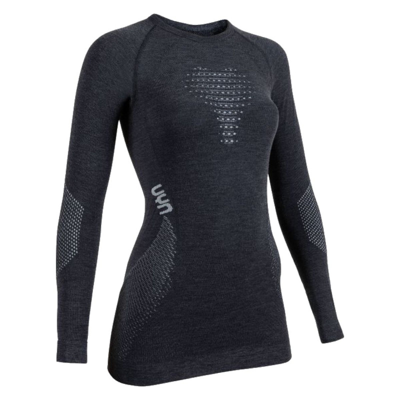 Dámske funkčné tričko UYN CASHMERE UW LG SL  - tmavo šedá