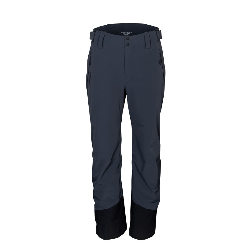 Pánske lyžiarské nohavice Stöckli SKIPANT FULLZIP  - tmavo šedá