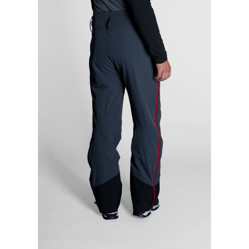 Pánske lyžiarské nohavice Stöckli SKIPANT FULLZIP  - tmavo šedá