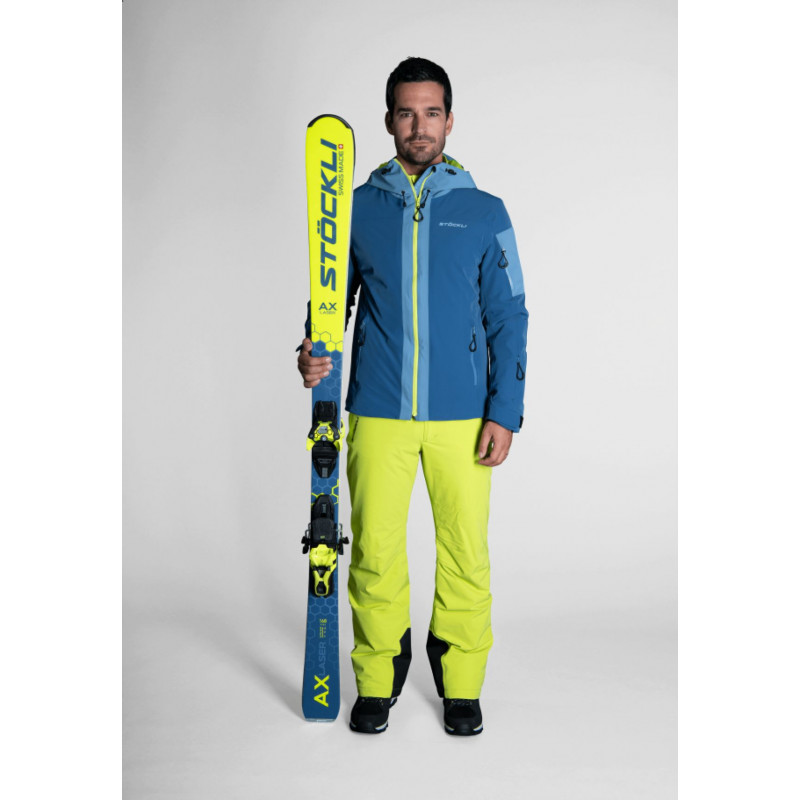 Pánské lyžařské kalhoty Stöckli SKIHOSE RACE  - zelená