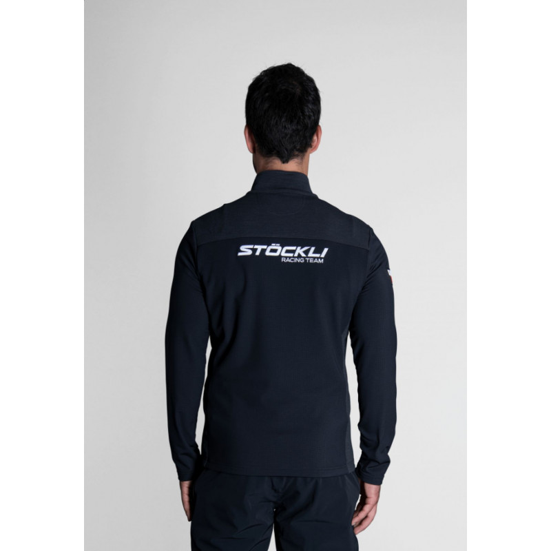 Pánská lyžařská mikina Stöckli WRT TECHNOSTRETCH  - černá