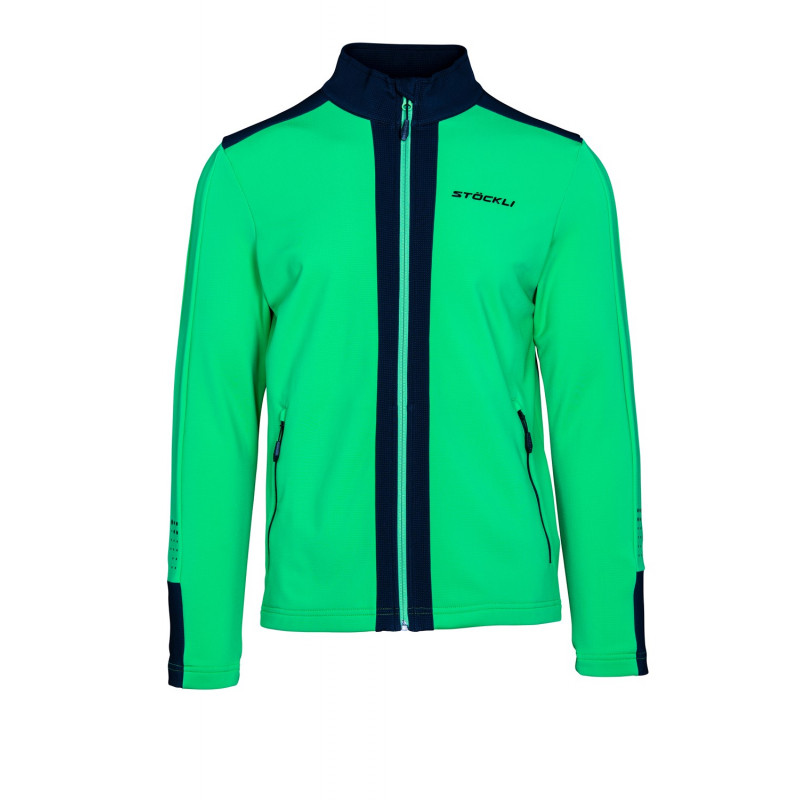 Pánska lyžiarská mikina Stöckli TECHNOSTRETCH  - zelená