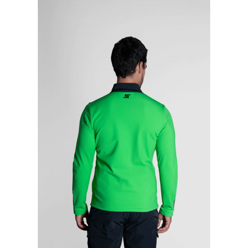 Pánska lyžiarská mikina Stöckli TECHNOSTRETCH  - zelená