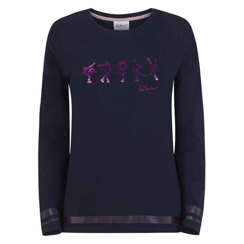 Dámské tričko Luis Trenker CAROLINE  - tmavě modrá