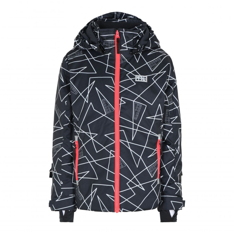 Dievčenská lyžiarská bunda Lego Wear JODIE 702  - tmavo modrá