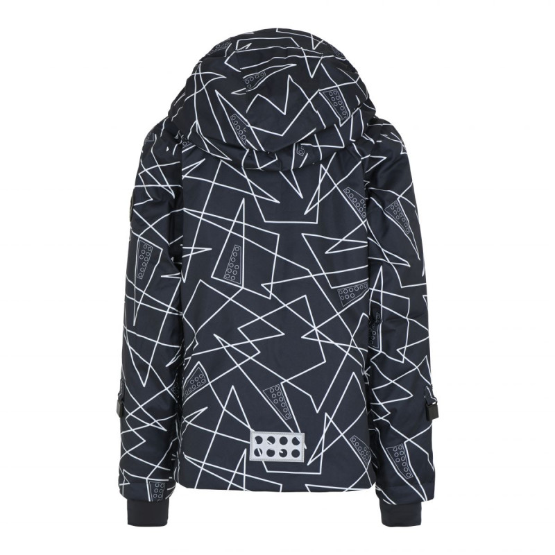 Dievčenská lyžiarská bunda Lego Wear JODIE 702  - tmavo modrá