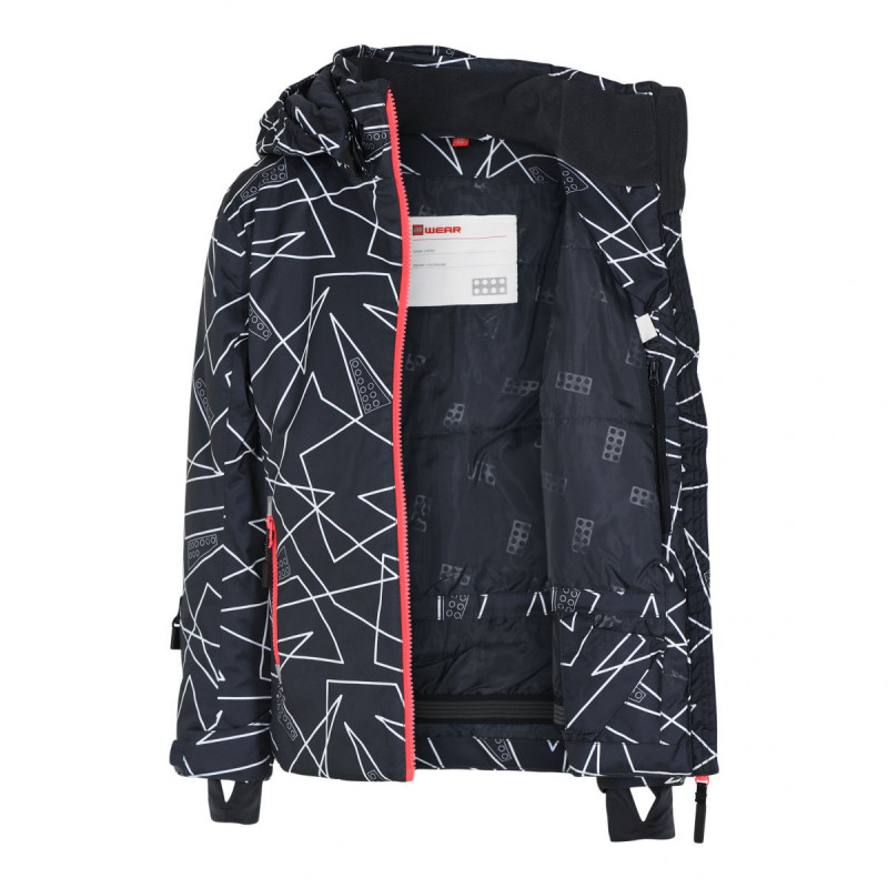 Dievčenská lyžiarská bunda Lego Wear JODIE 702  - tmavo modrá