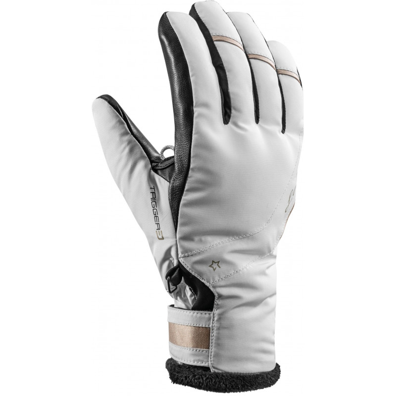 Dámské lyžařské rukavice Leki SNOWBIRD 3D GTX  - bílá