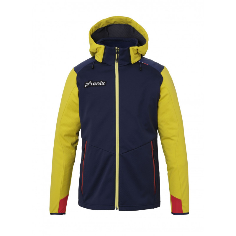 Pánská bunda Phenix NORWAY ALPINE TEAM SOFTSHELL  - žlutá