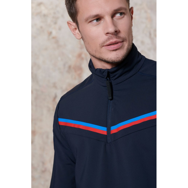 Pánská lyžařská mikina Poivre Blanc W20-1951-MN BASE LAYER SHIRT  - tmavě modrá