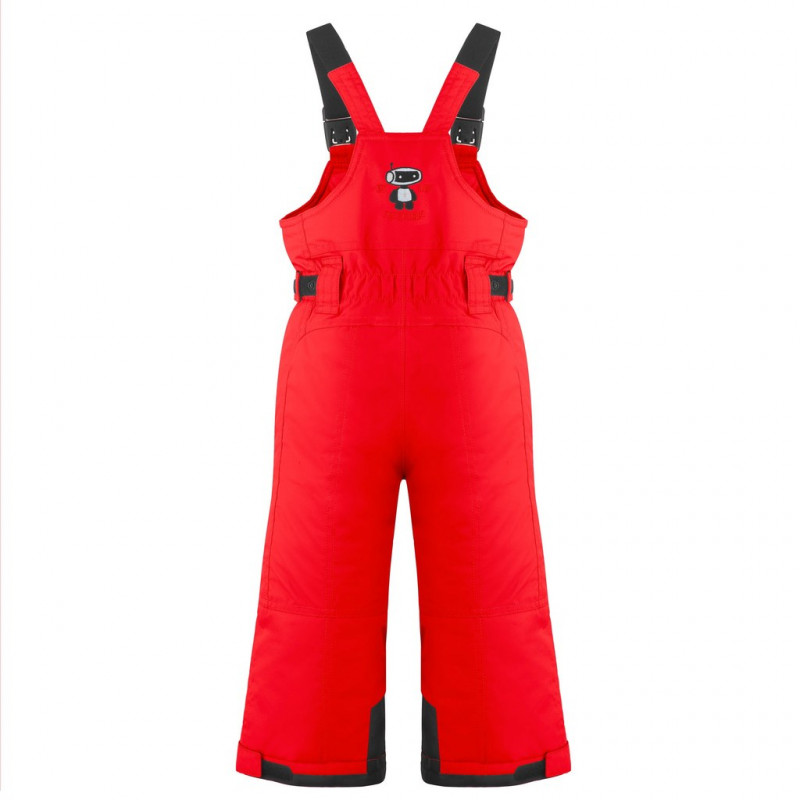 Chlapčenské lyžiarské nohavice Poivre Blanc W20-0924-BBBY SKI BIB  - červená