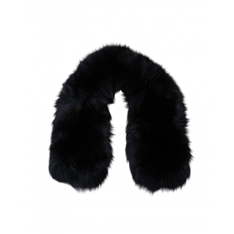 Dámsky golier Phenix FUR COLLAR FOX  - čierna