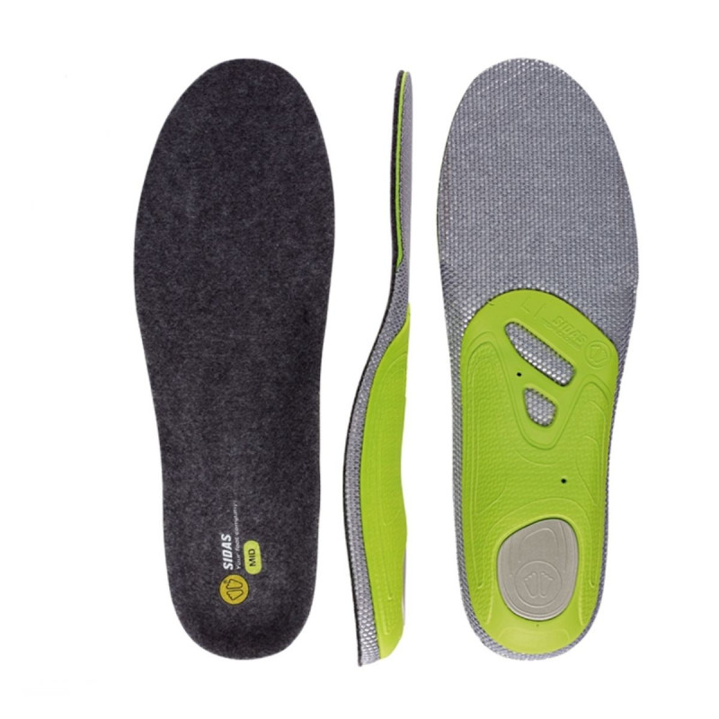 Ortopedické vložky Sidas MERINO MID  - šedá