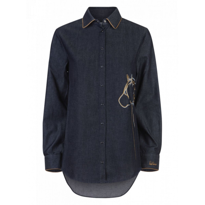 Dámská košile Luis Trenker BERRINA  - tmavě modrá