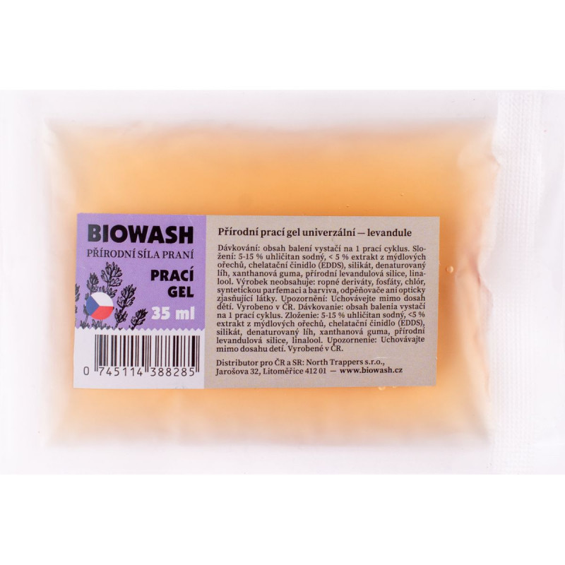 Prací prostředek Biowash LEVANDULE + LANOLIN 35 ML