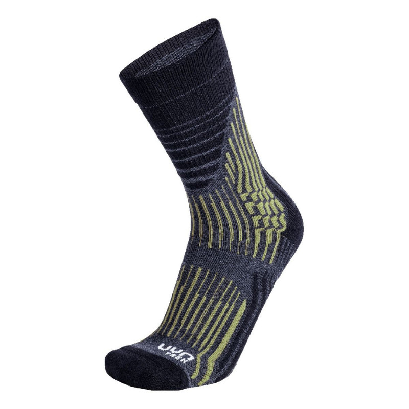 Pánske turistické ponožky UYN TREKKING WAVE  - čierna