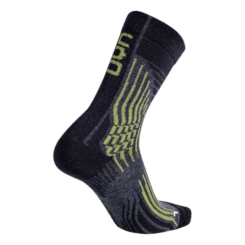 Pánske turistické ponožky UYN TREKKING WAVE  - čierna