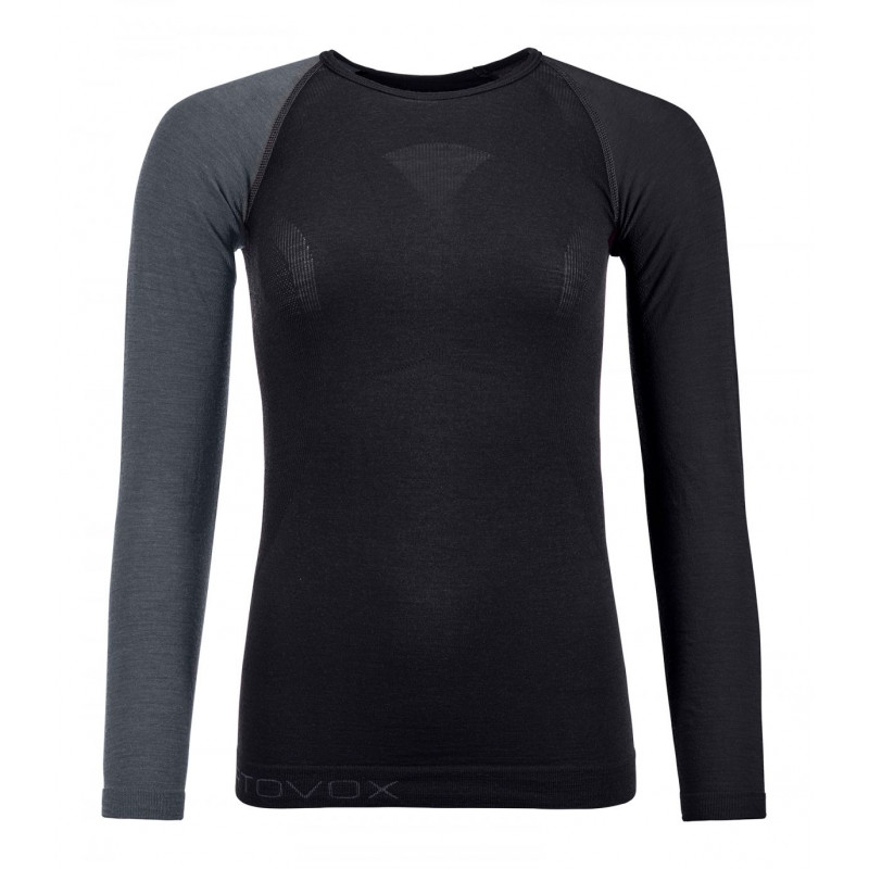 Dámske funkčné tričko Ortovox 120 COMPETITION LIGHT LONG SLEEVE  - čierna