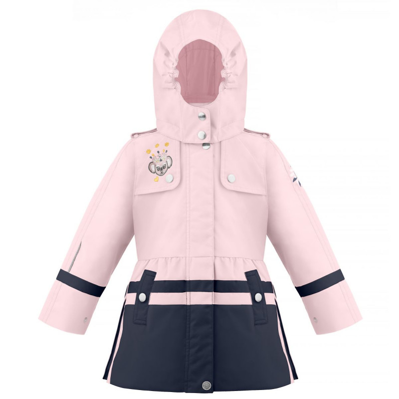 Dívčí kabát Poivre Blanc S21-2300-BBGL/A  - světle růžová