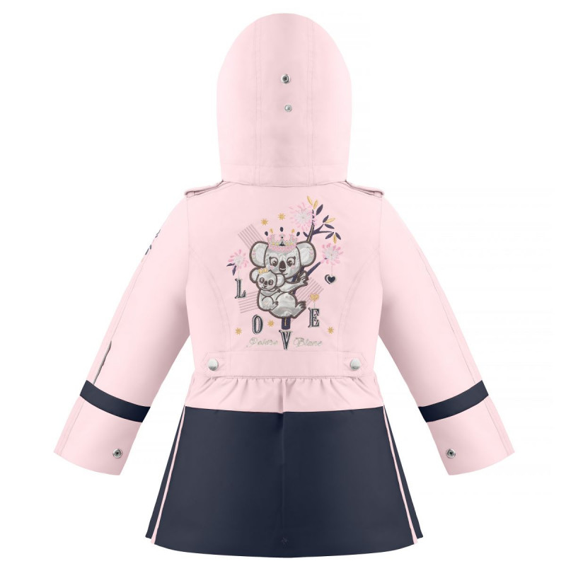 Dívčí kabát Poivre Blanc S21-2300-BBGL/A  - světle růžová