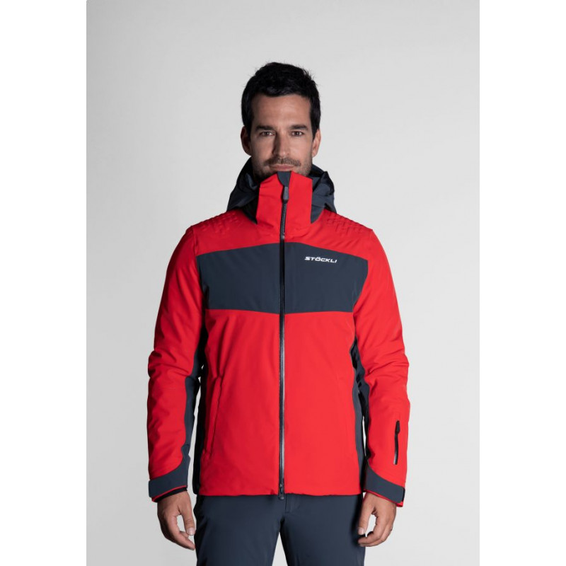 Pánska lyžiarská bunda Stöckli SKIJACKET RACE  - červená