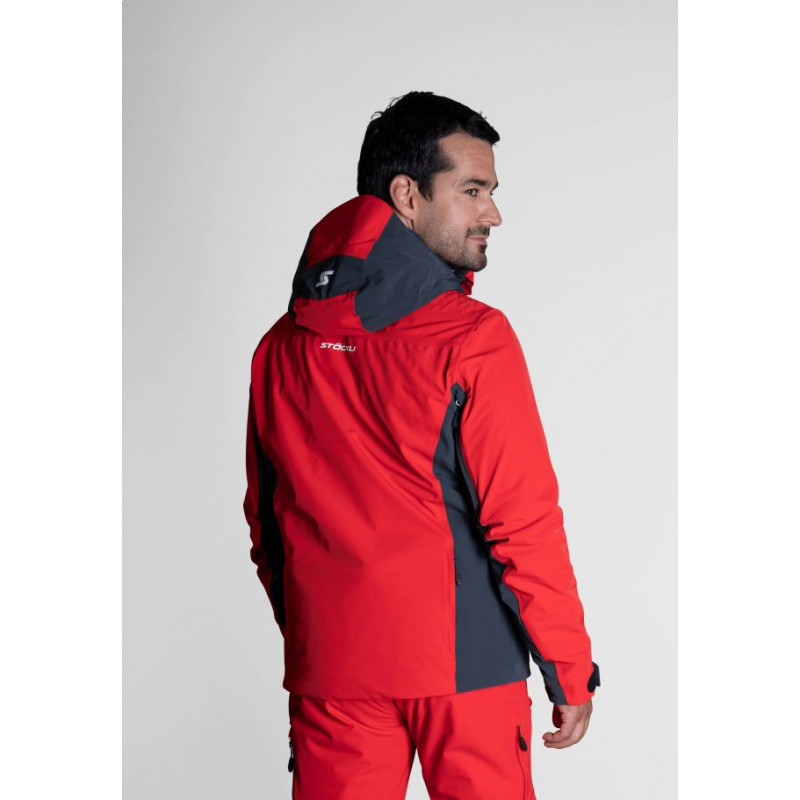 Pánska lyžiarská bunda Stöckli SKIJACKET RACE  - červená