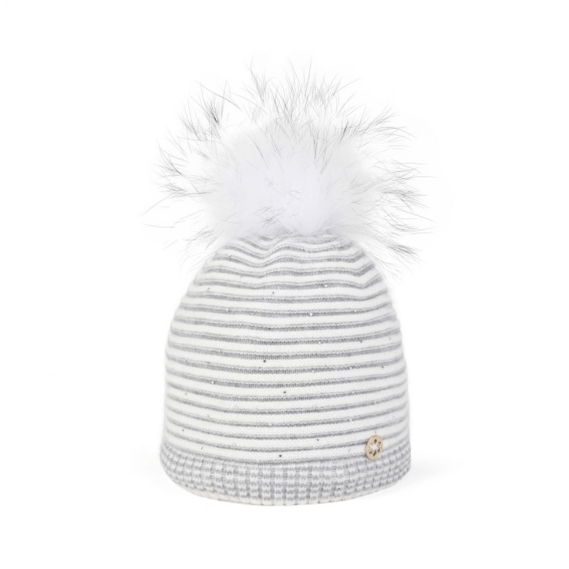 Dámska čiapka Granadilla REDFORD FUR  - biela