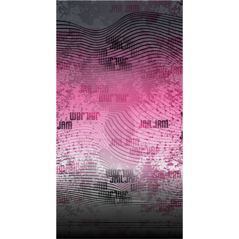 Dívčí nákrčník Jail Jam MULTIFUNCTIONAL RECYCLED  - růžová