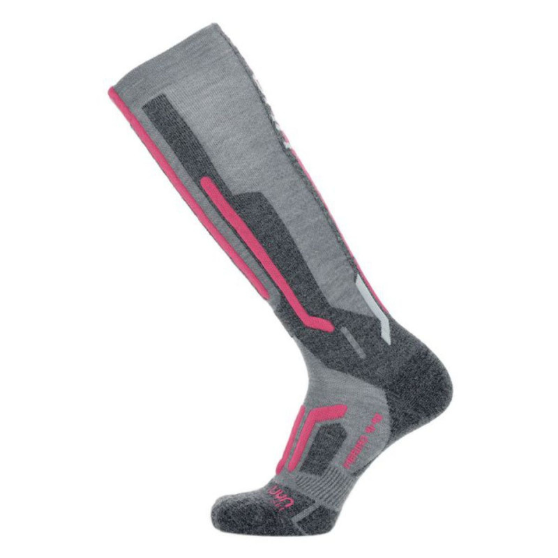 Dámske lyžiarské ponožky UYN SKI MERINO  - šedá