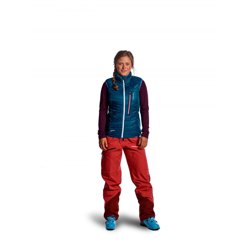 Dámska vesta Ortovox PIZ GRISCH VEST  - modrá