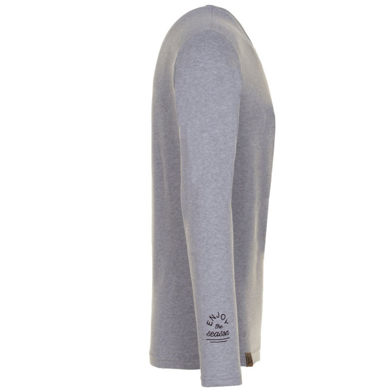 Pánske tričko Almgwand LECHASCHAUERALM  - šedá